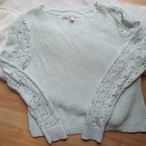 LC Lauren Conrad Mint Sweater